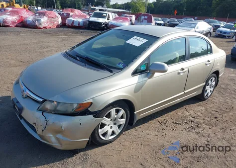 2007 Honda Civic Lx из США, поврежденный, VIN 1HGFA16537L135516